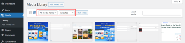 searching and filtering