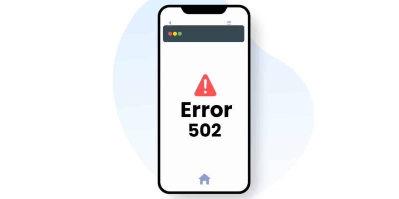 Error 502 server error
