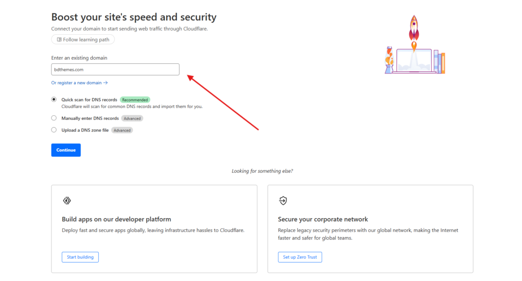 Add your website to Cloudflare Add your website to Cloudflare