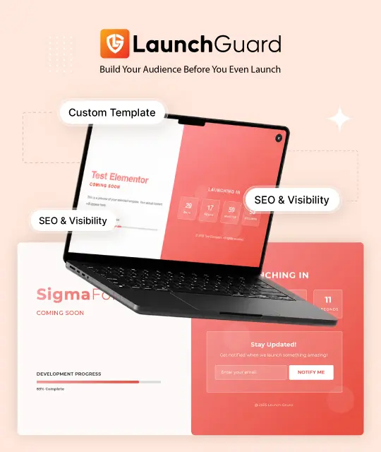 LaunchGuard Pro v1.2.1 – Coming Soon & Maintenance Mode WordPress Plugin