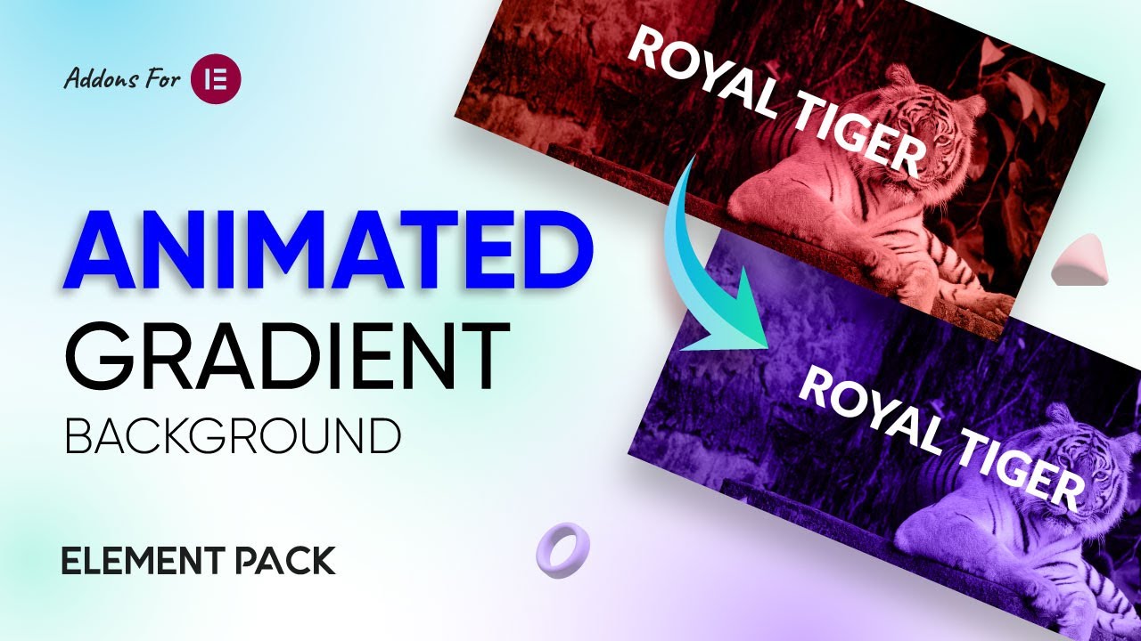 How to Use Animated Gradient Background Extension by Element Pack Pro in Elementor