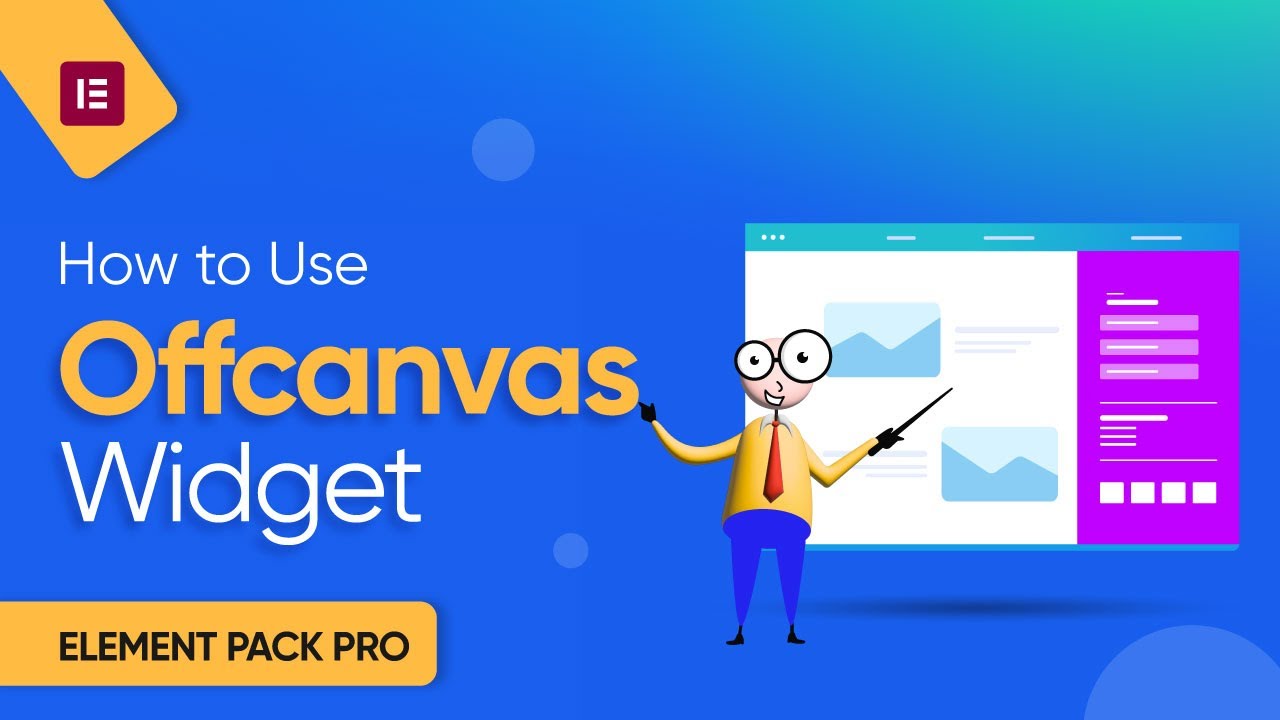 How to Use Offcanvas Widget by Element Pack