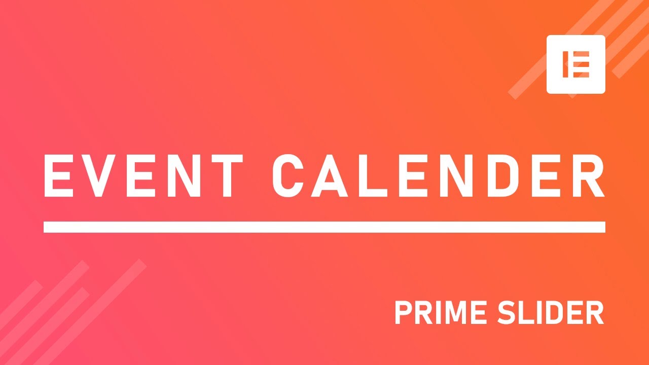 How to Use Prime Slider Event Calendar Pro Widget in Elementor Page Builder | BdThemes Tutorial
