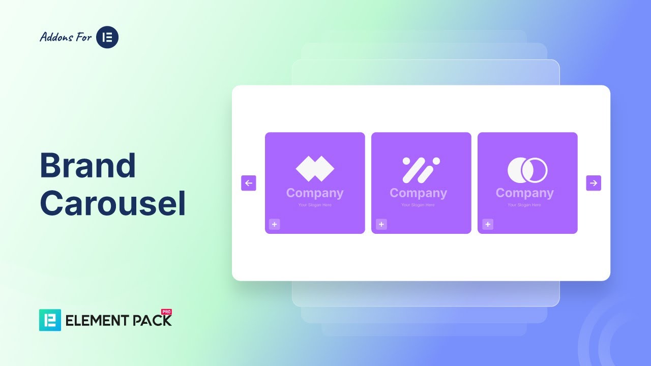 How to Use Brand Carousel Widget by Element Pack Pro in Elementor
