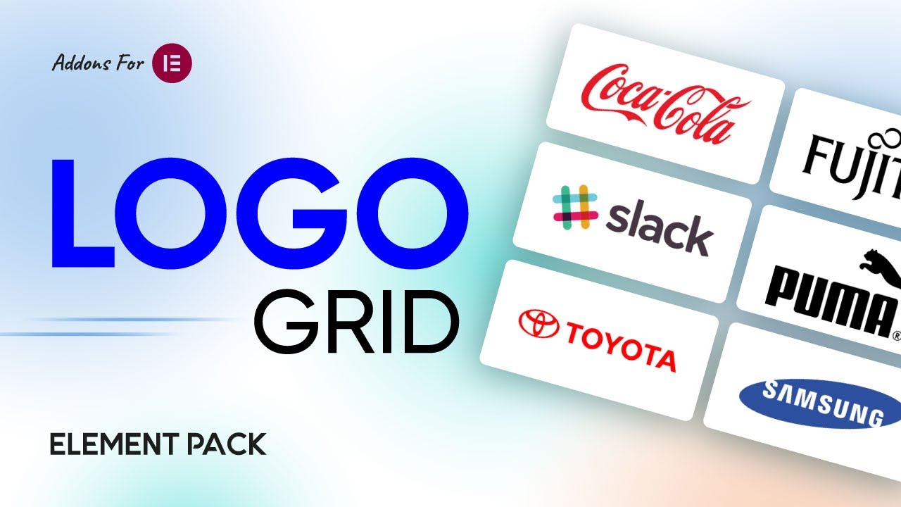 How to Use Logo Grid Widget by Element Pack in Elementor