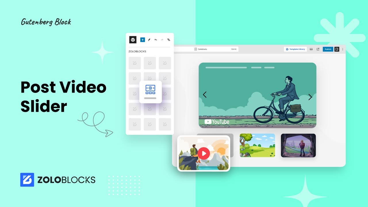 Post Video Slider | Create Stunning Video Sliders in WordPress with ZoloBlocks