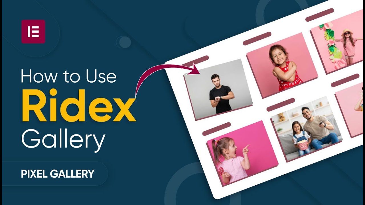 How To Use Ridex Gallery Widget | Free Gallery Addon For Elementor
