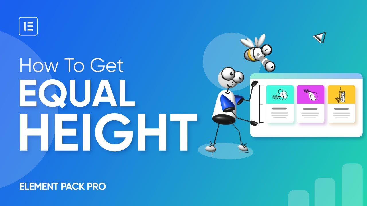 How to Get Equal Height Feature by Element Pack in Any Section in Elementor
