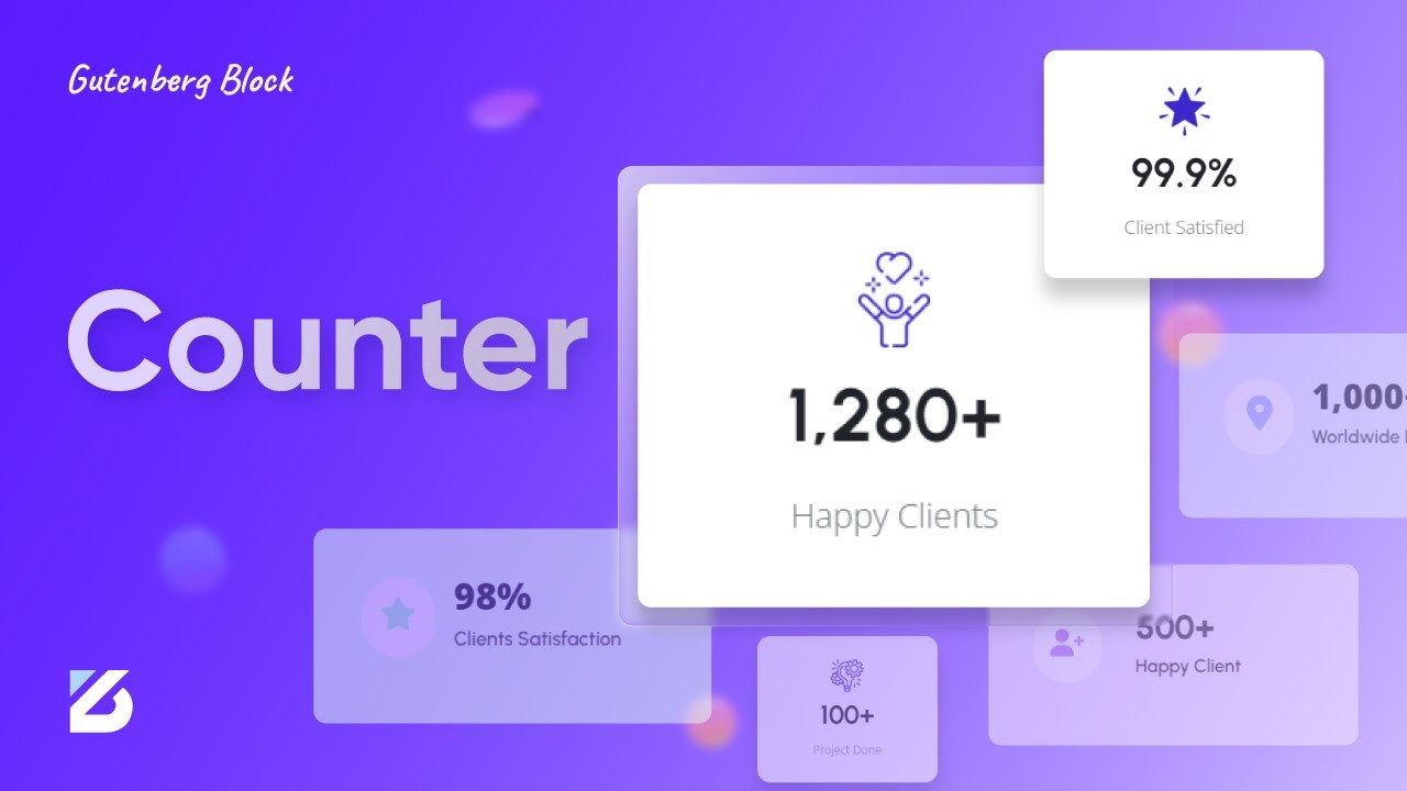 How To Use Counter Block | Best Gutenberg Blocks | Zoloblocks
