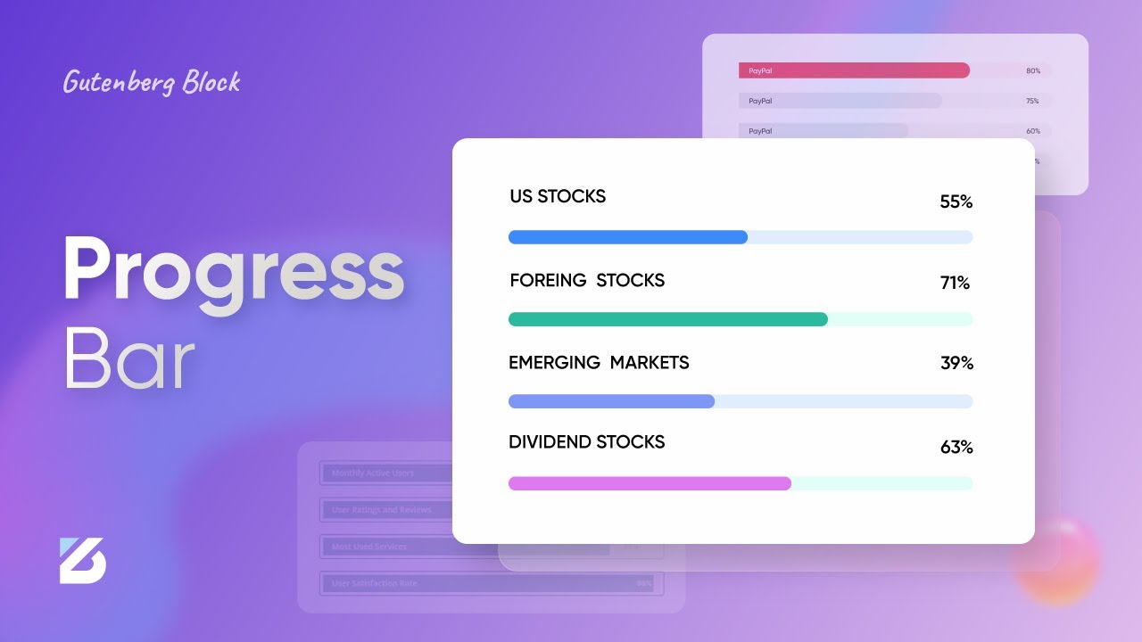 How To Use Progress Bar Block | Best Gutenberg Blocks