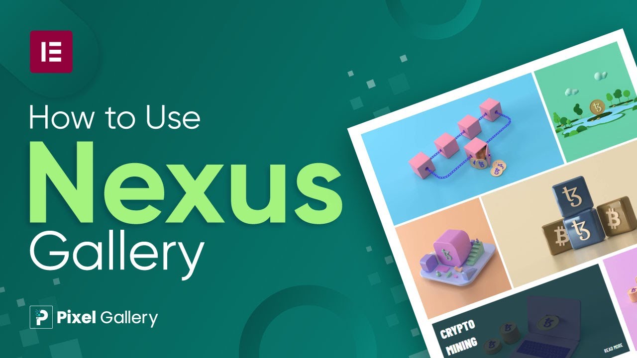 How to Use Nexus Gallery Widget by Pixel Gallery in Elementor