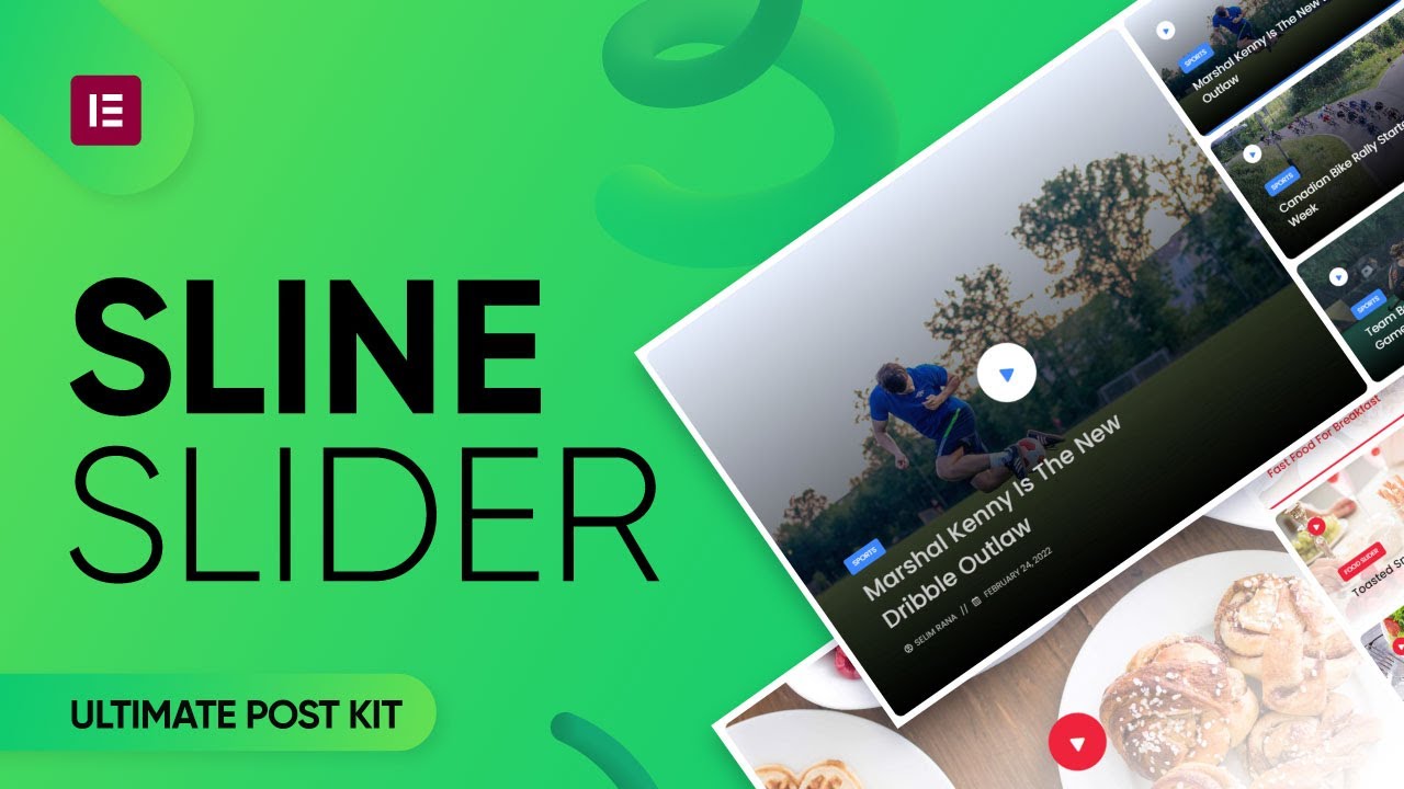 How to Use Sline Slider by Ultimate Post Kit in Elementor