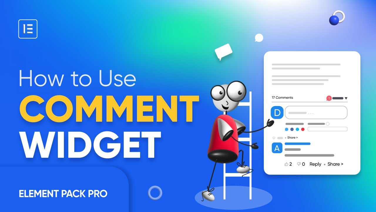 How to Use Comment Widget by Element Pack in Elementor