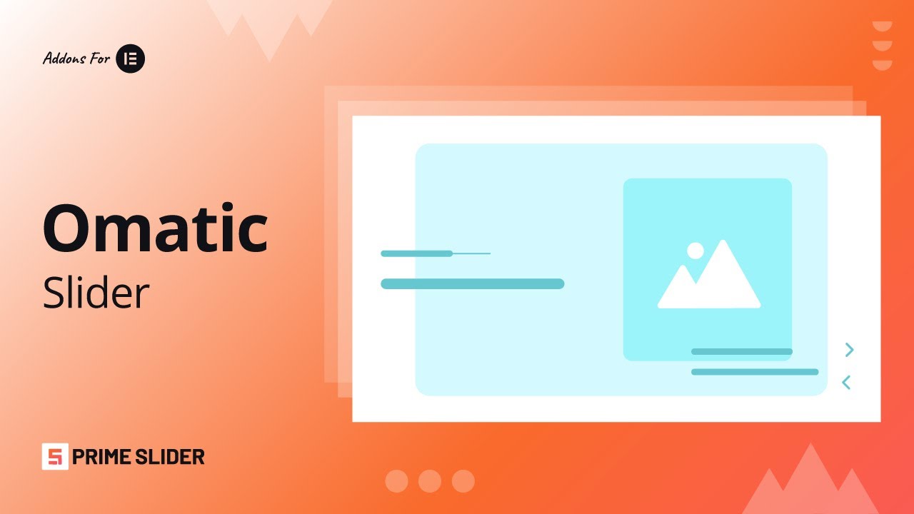 How To Use Ometic Slider | Prime Slider – Addons For Elementor Free