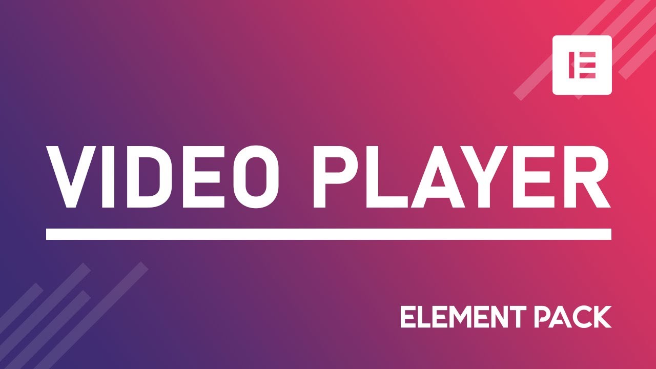 How to Create Video Player Widget by Element Pack