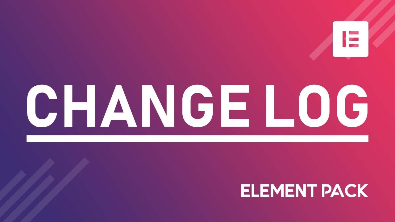 How to Use Change Log Widget by Element Pack in Elementor