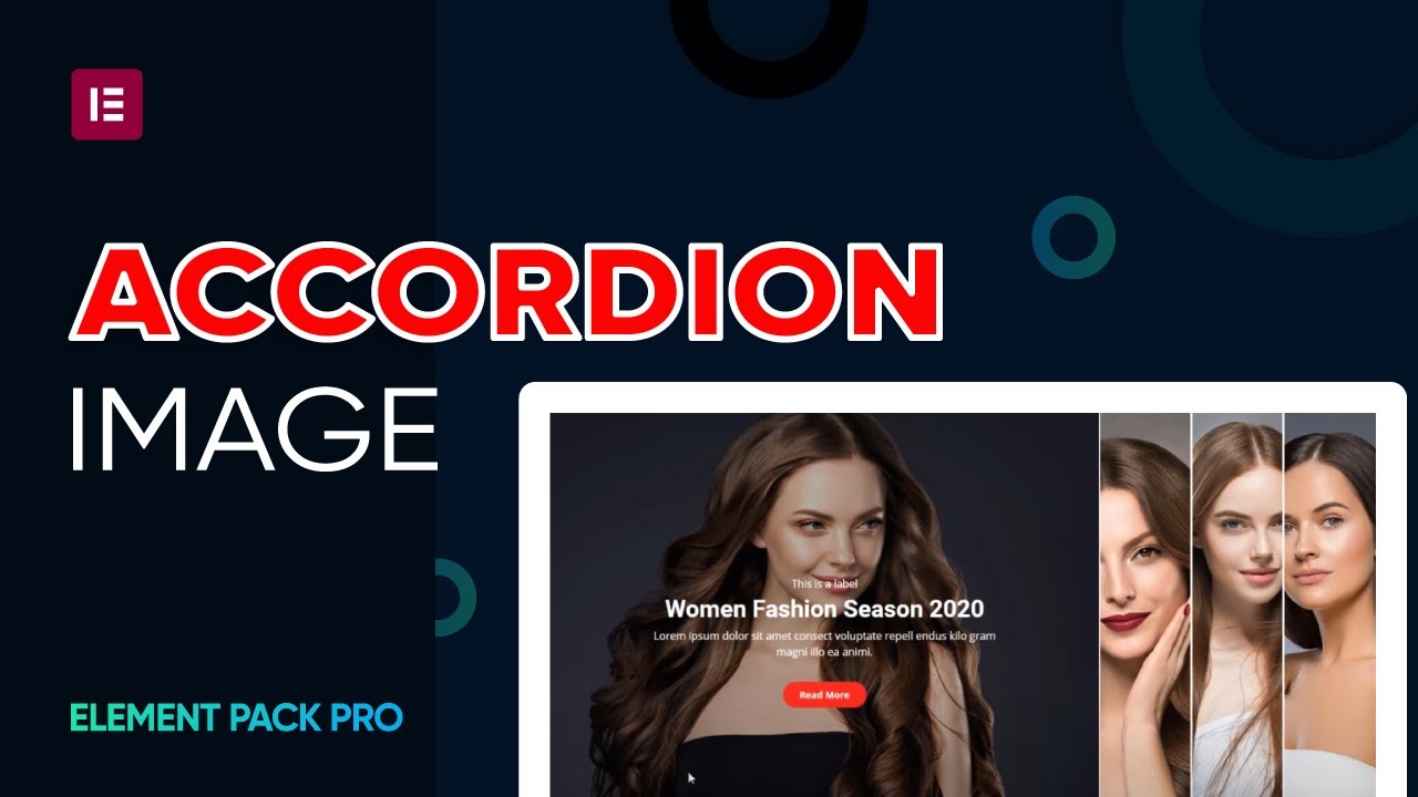 How to Use Image Accordion Widget by Element Pack in Elementor