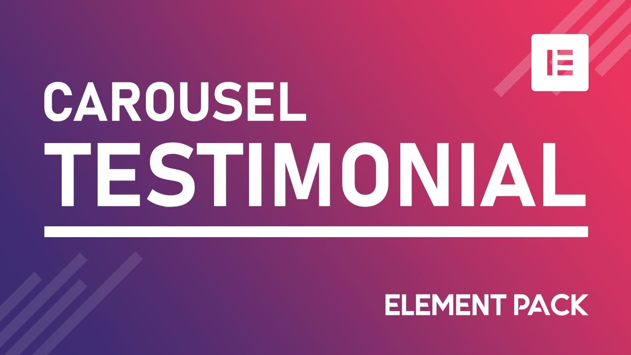 How to Create Testimonial Carousel Widget by Element Pack