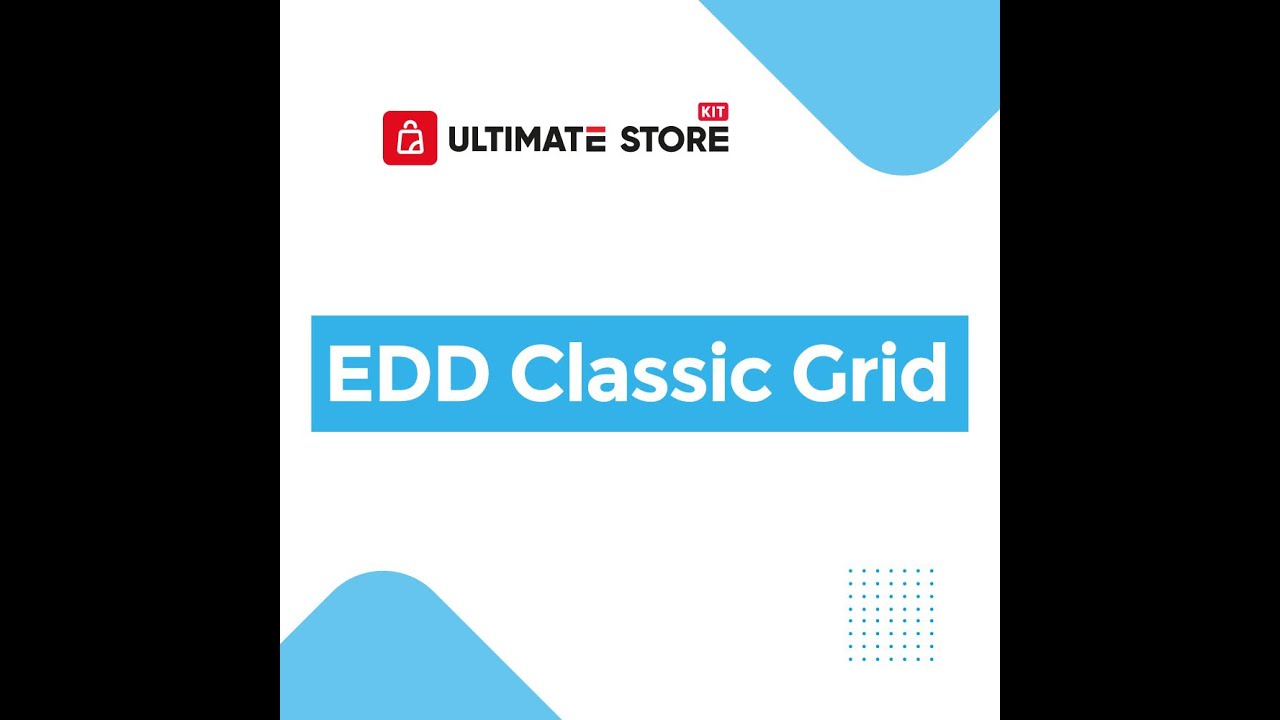 EDD Classic Grid of Ultimate Store Kit | #shorts
