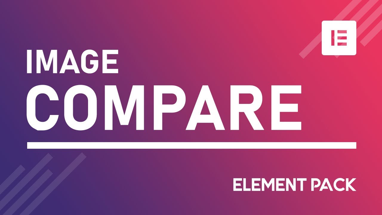 How to Create Image Compare Widget by Element Pack