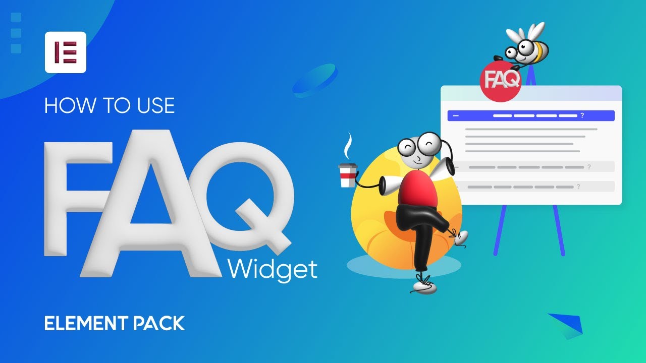 How to Use FAQ Widget by Element Pack in Elementor
