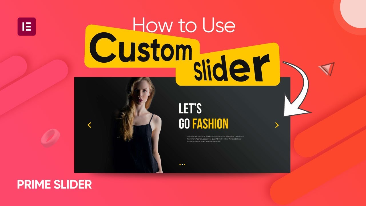 How to Use Prime Slider Custom Pro Widget in Elementor Page Builder