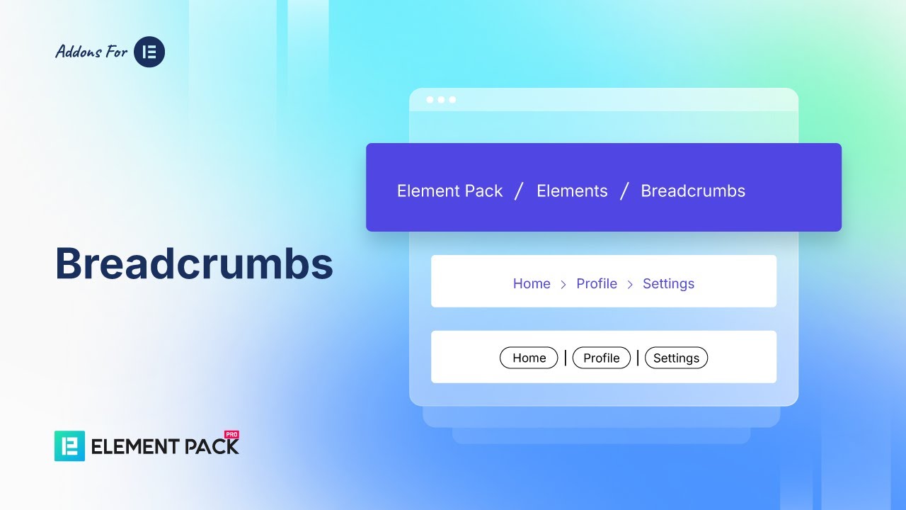 How to Use Breadcrumbs Widget in Elementor by Element Pack