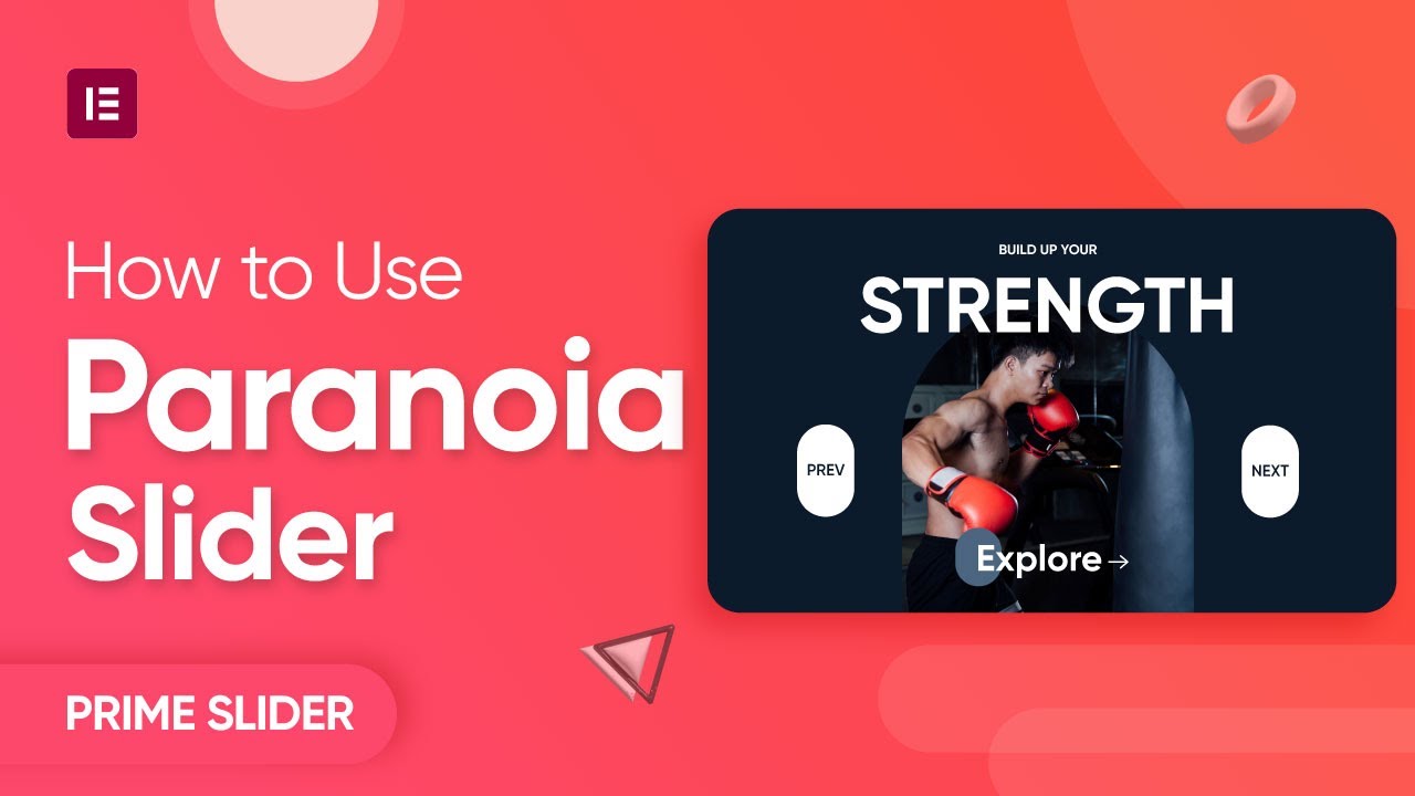 How To Use Paranoia Pro Slider Widget | Free Slider Addon For Elementor | Prime Slider