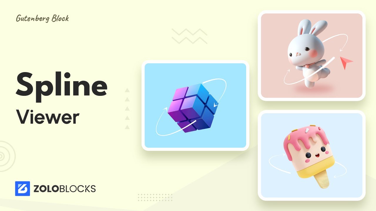 How to Use the Spline Viewer Block in ZoloBlocks | Embed 3D Models in WordPress Easily