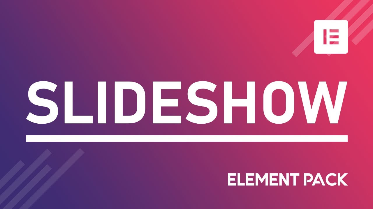 How to Create Slideshow Widget by Element Pack