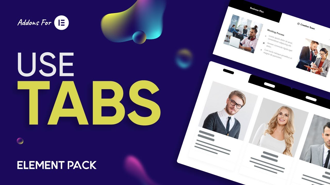 How to Create Tabs by Element Pack