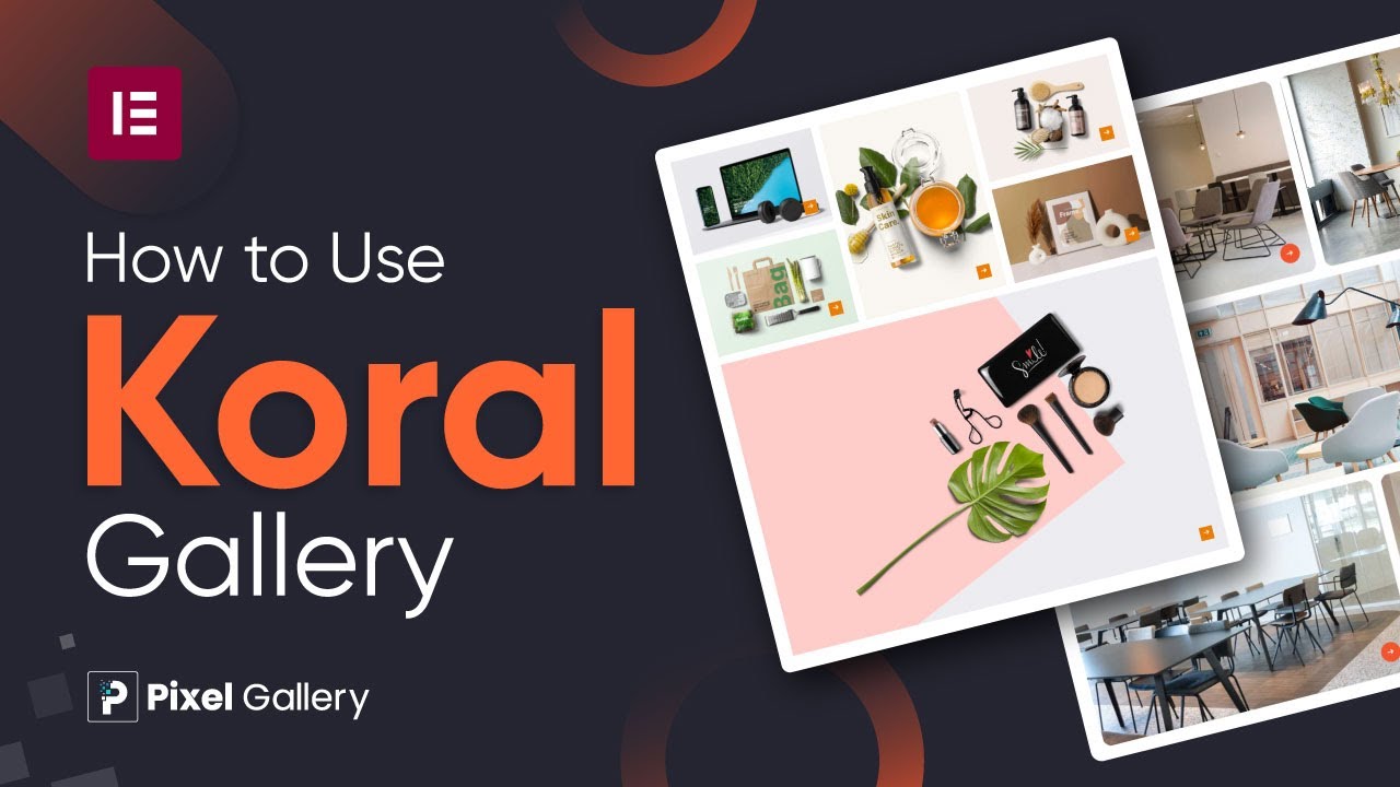How to Use Koral Gallery Widget by Pixel Gallery in Elementor | Free Elementor Plugin | BdThemes