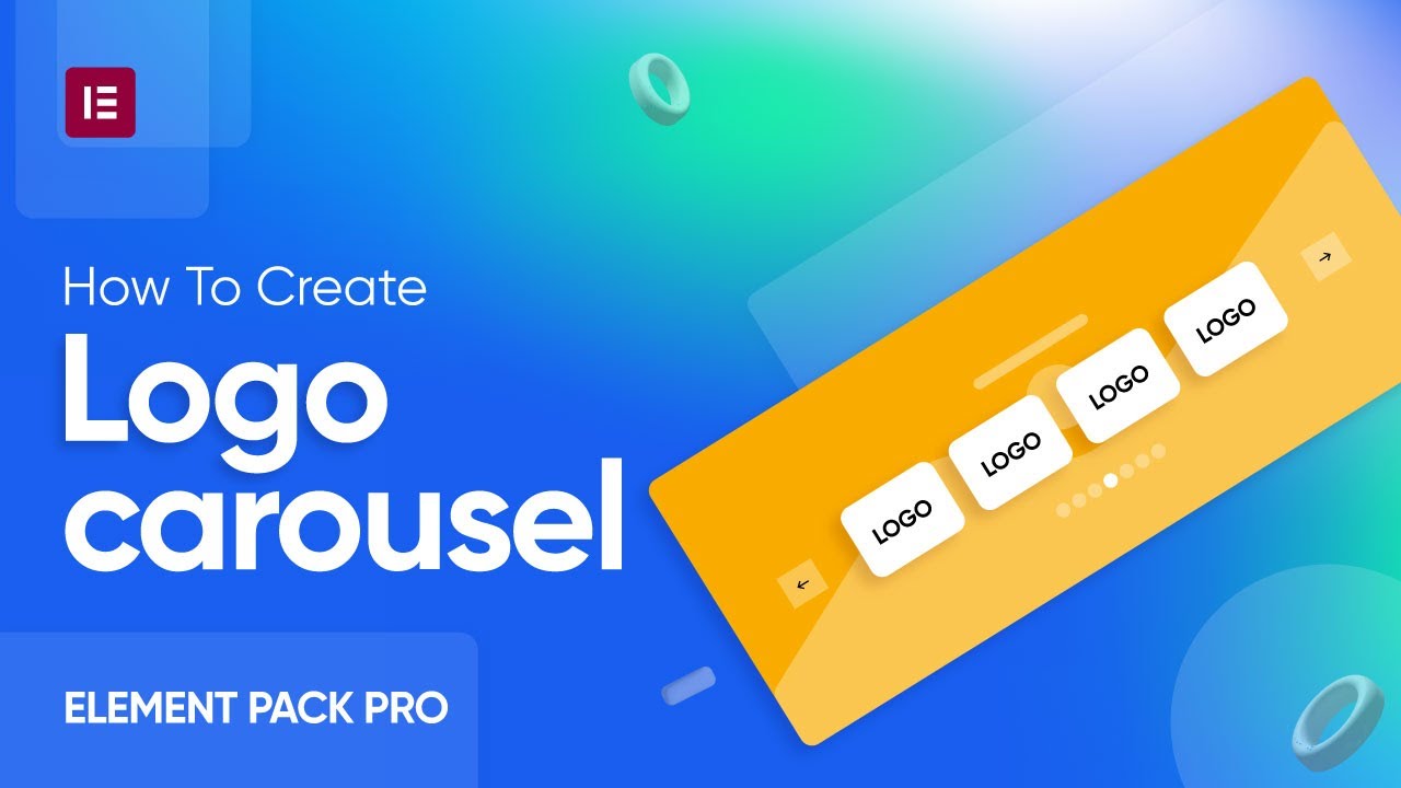 How to Use  Logo Carousel Widget  by Element Pack in Elementor