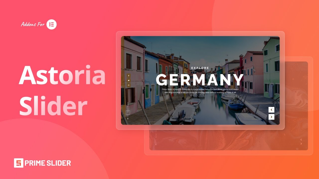 How to Use Prime Slider Astoria Pro Widget  in Elementor