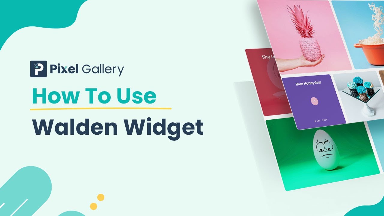 How to Use Walden Gallery Widget by Pixel Gallery in Elementor | Free Elementor Plugin | BdThemes