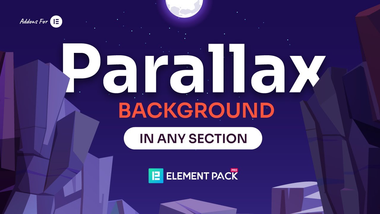 How to Add Parallax Background in Any Section