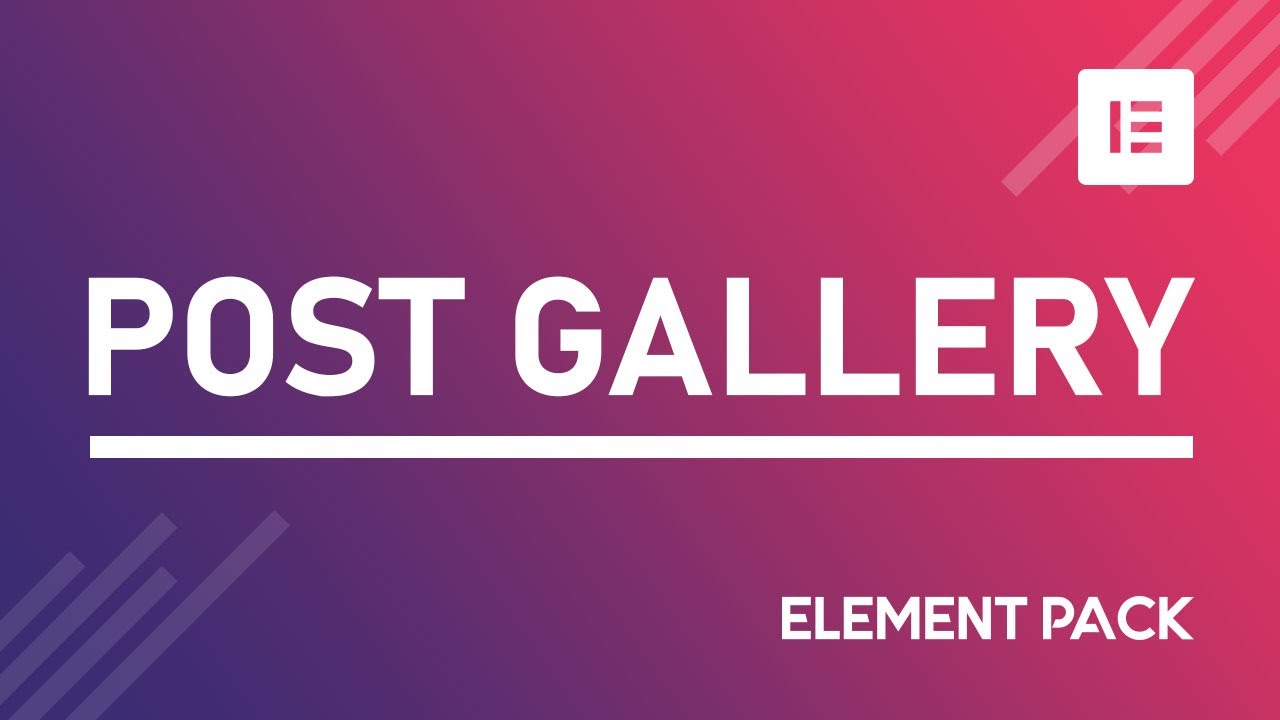 How to Create Post Gallery Widget by Element Pack