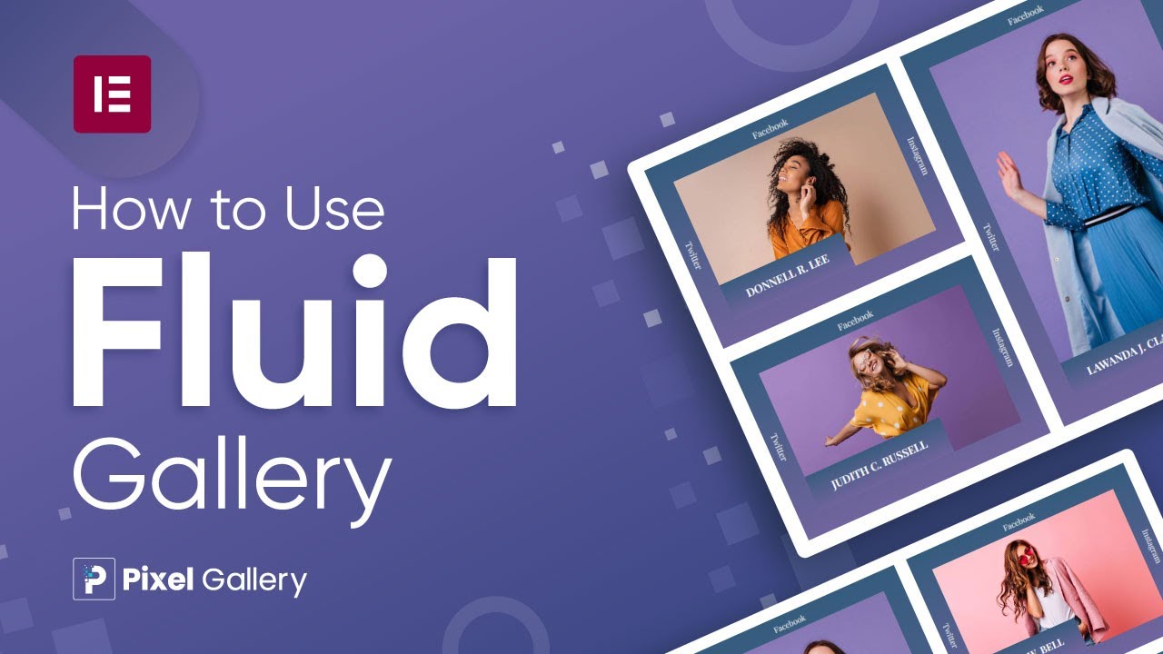 How to Use Fluid Gallery Widget by Pixel Gallery in Elementor | Free Elementor Plugin | BdThemes