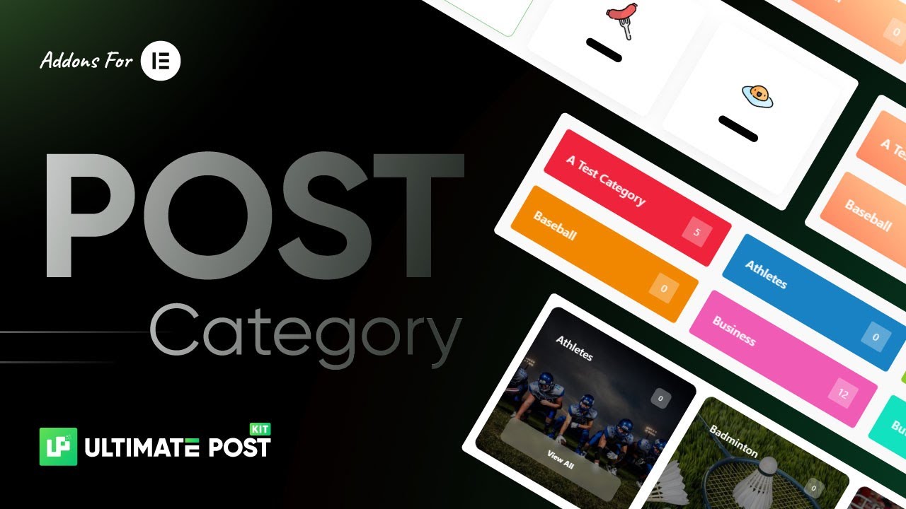 How to Use Post Category Widget by Ultimate Post Kit in Elementor