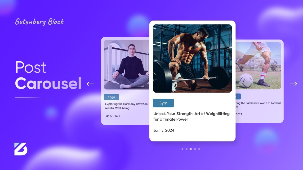 How to Design the Best Post Carousel Slider in Gutenberg using ZoloBlocks