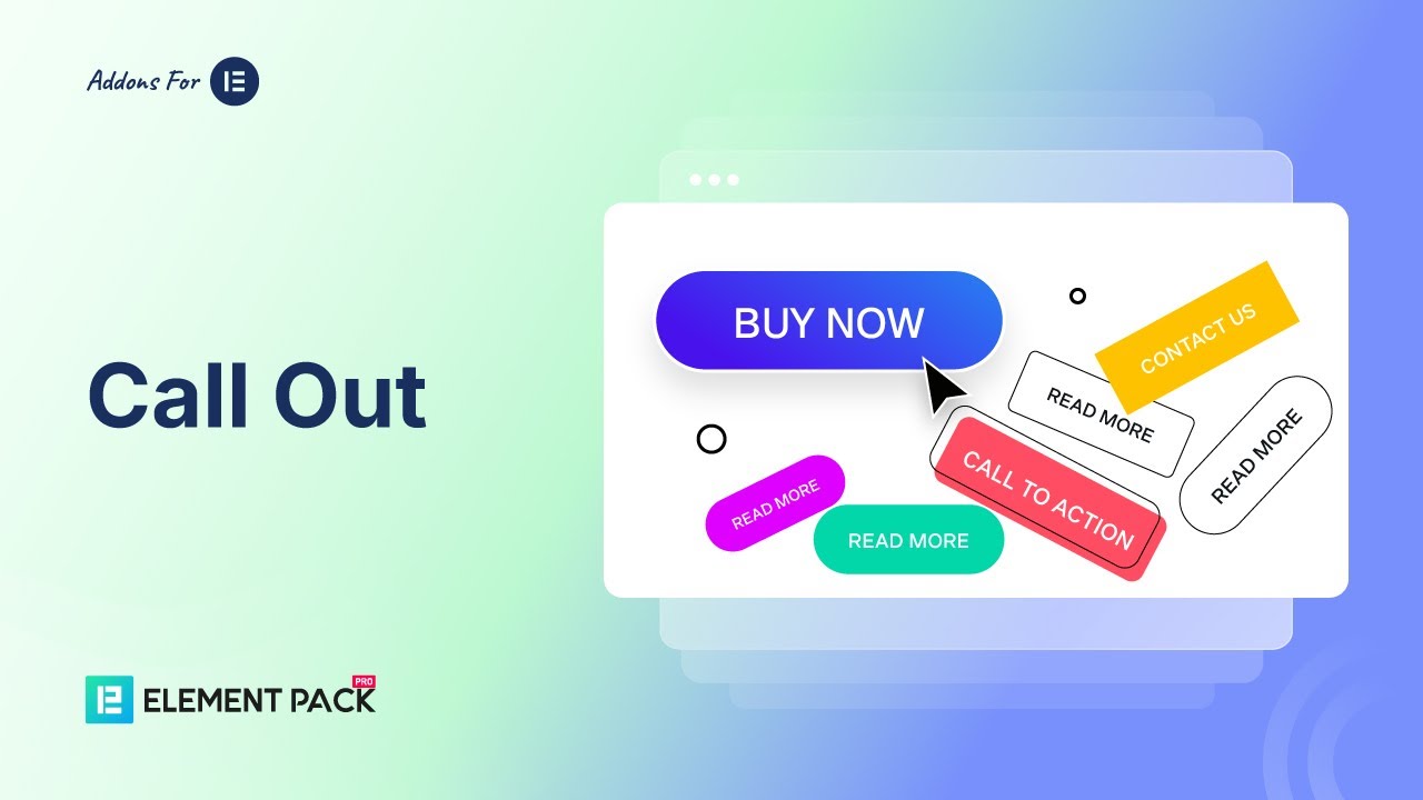 How to Use Call Out Widget by Element Pack