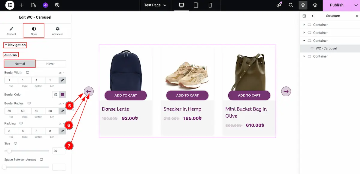 Nav Arrow n 2 - BdThemes