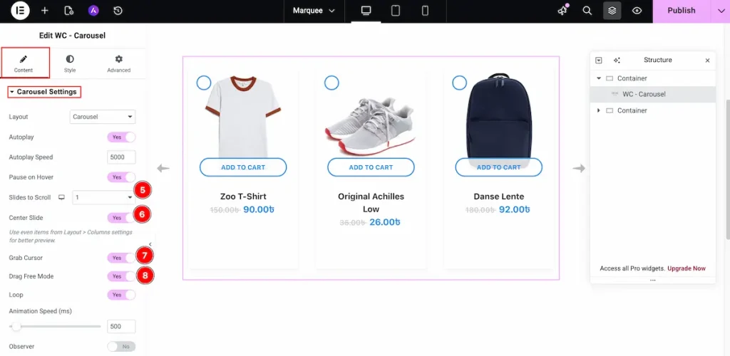 carousel settings 2 - BdThemes