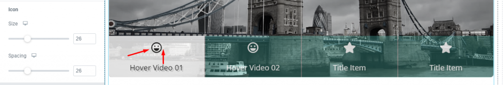 hover video widget style 4 - BdThemes