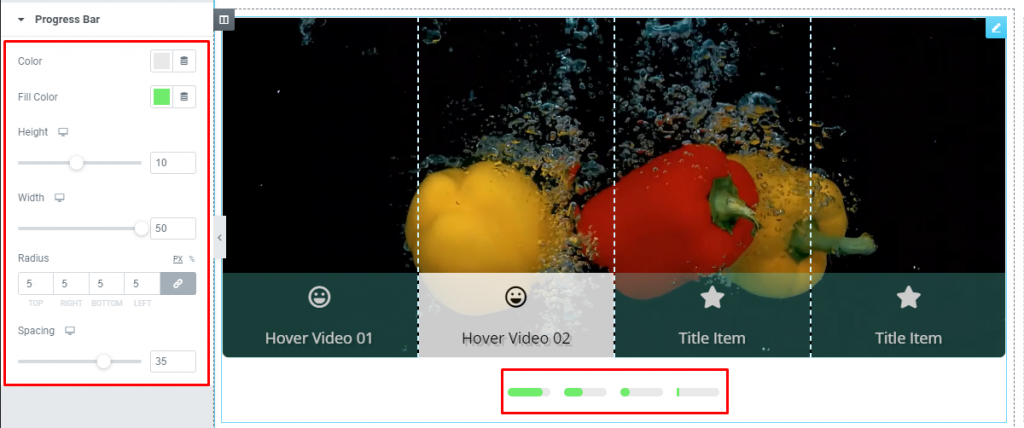 hover video widget style 6 - BdThemes