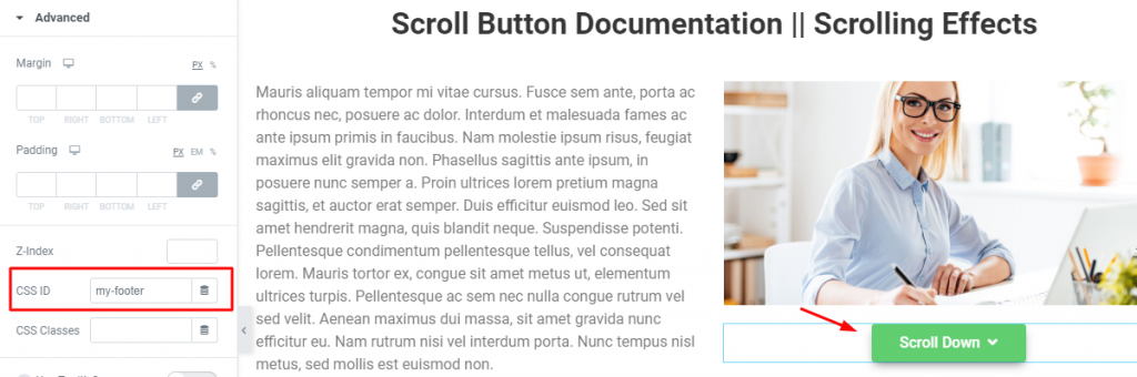 scroll button 3 - BdThemes