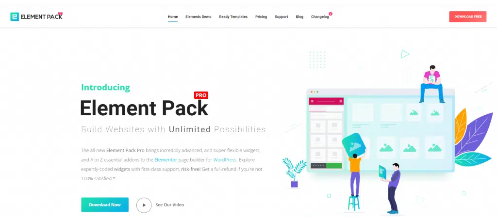 2. Element Pack Pro - BdThemes