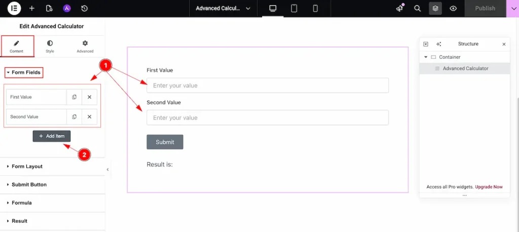 Form Fields 1 - BdThemes