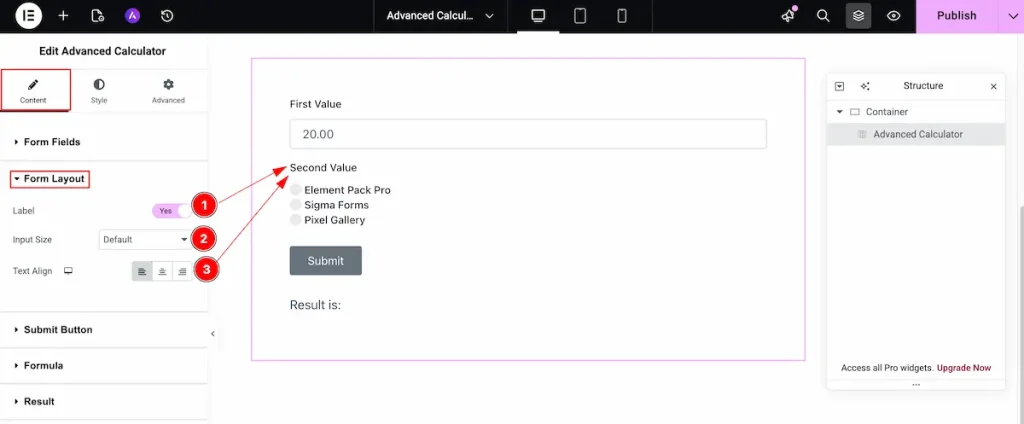 Form Layout - BdThemes