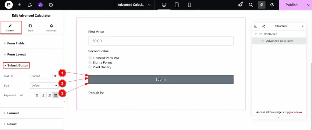 Submit Button - BdThemes